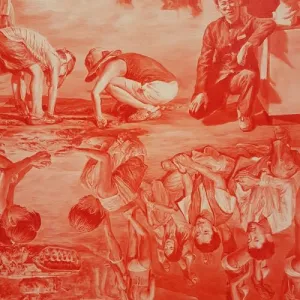 SEA HYUN LEE - Between Red