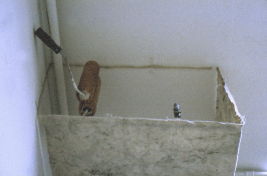 oil (tubes), canvas, rollers, nylon