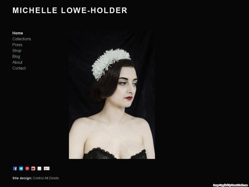 Site developed for fashion designer Michelle Lowe-holder, including an online shop and blog.